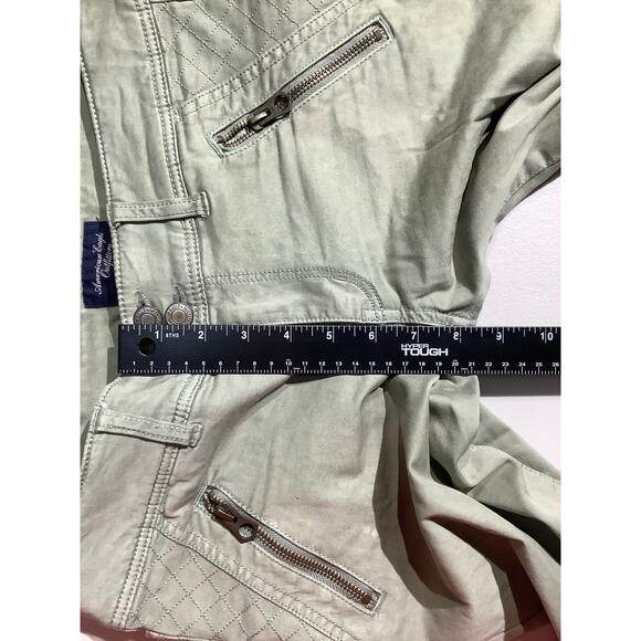 American Eagle Women’s Pants Size 8 — Light Olive Green, Skinny, Super Stretch - Picture 6 of 11